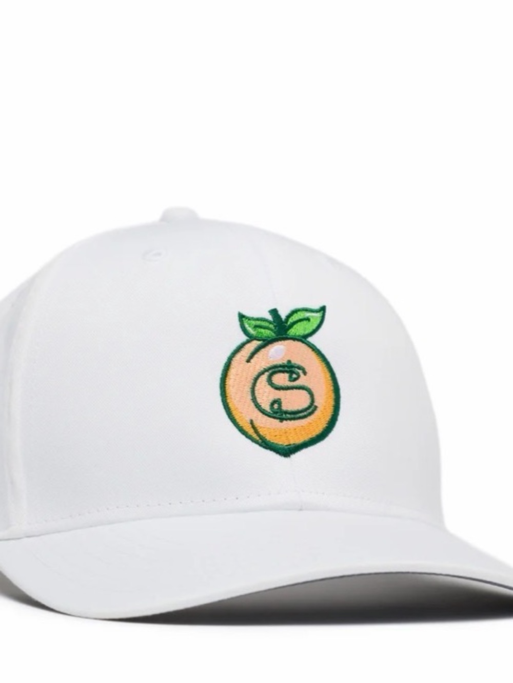 One Day in April Peach performance golf hat from Sweeten’s Cove